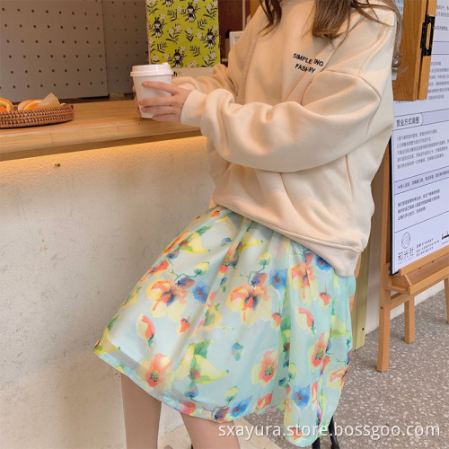 Good Quality Floral ladies skirt in Summer
